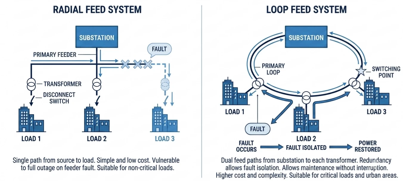 Common Electrical Distribution Network Configurations Common Electrical Distribution Network Configurations